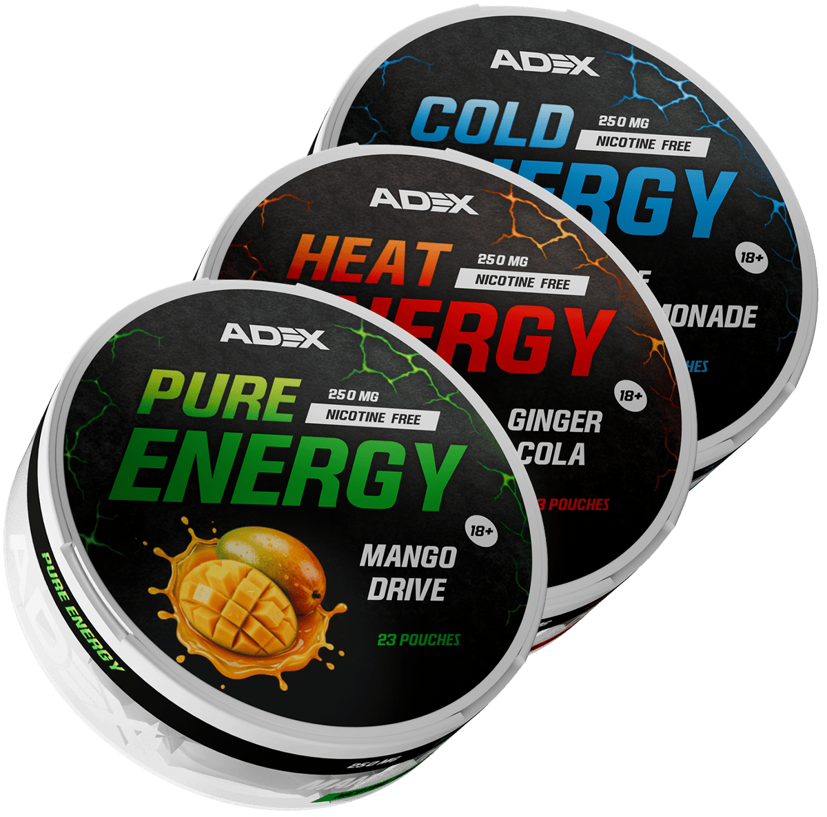 ADX Pure Energy Pouches